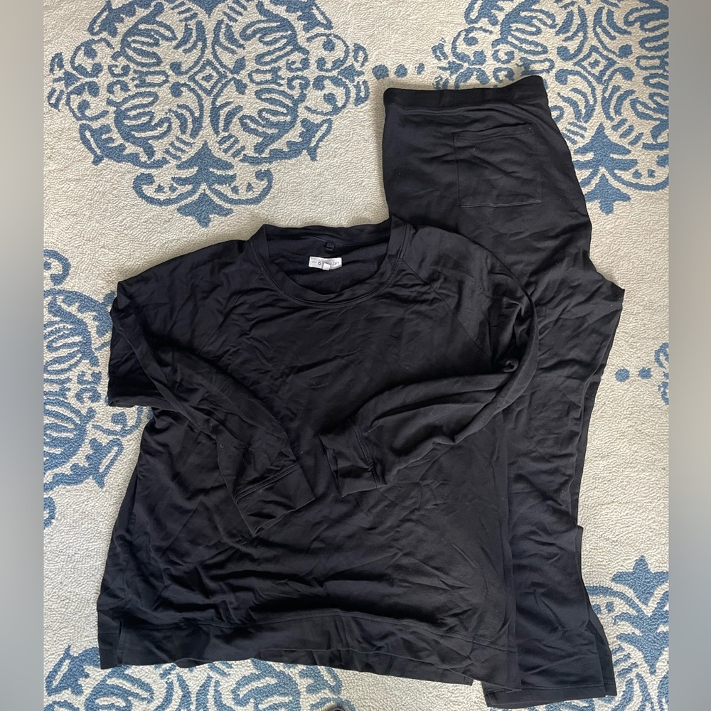 Lou and Grey 2 Piece Lounge Set Black XXL